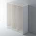 Primed Tall Shaker Slimline Kitchen End Panels for IKEA METOD