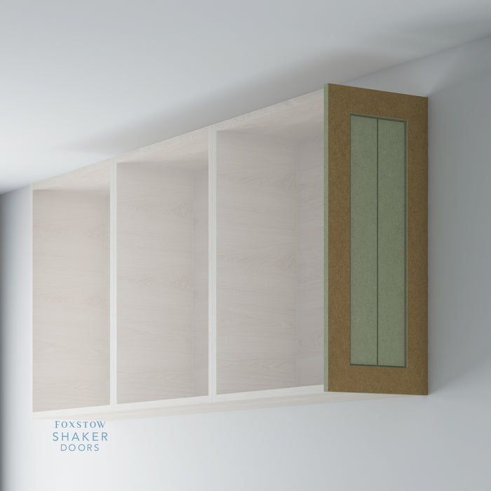 Bare Shaker Tongue & Groove Kitchen Wall End Panels for IKEA METOD