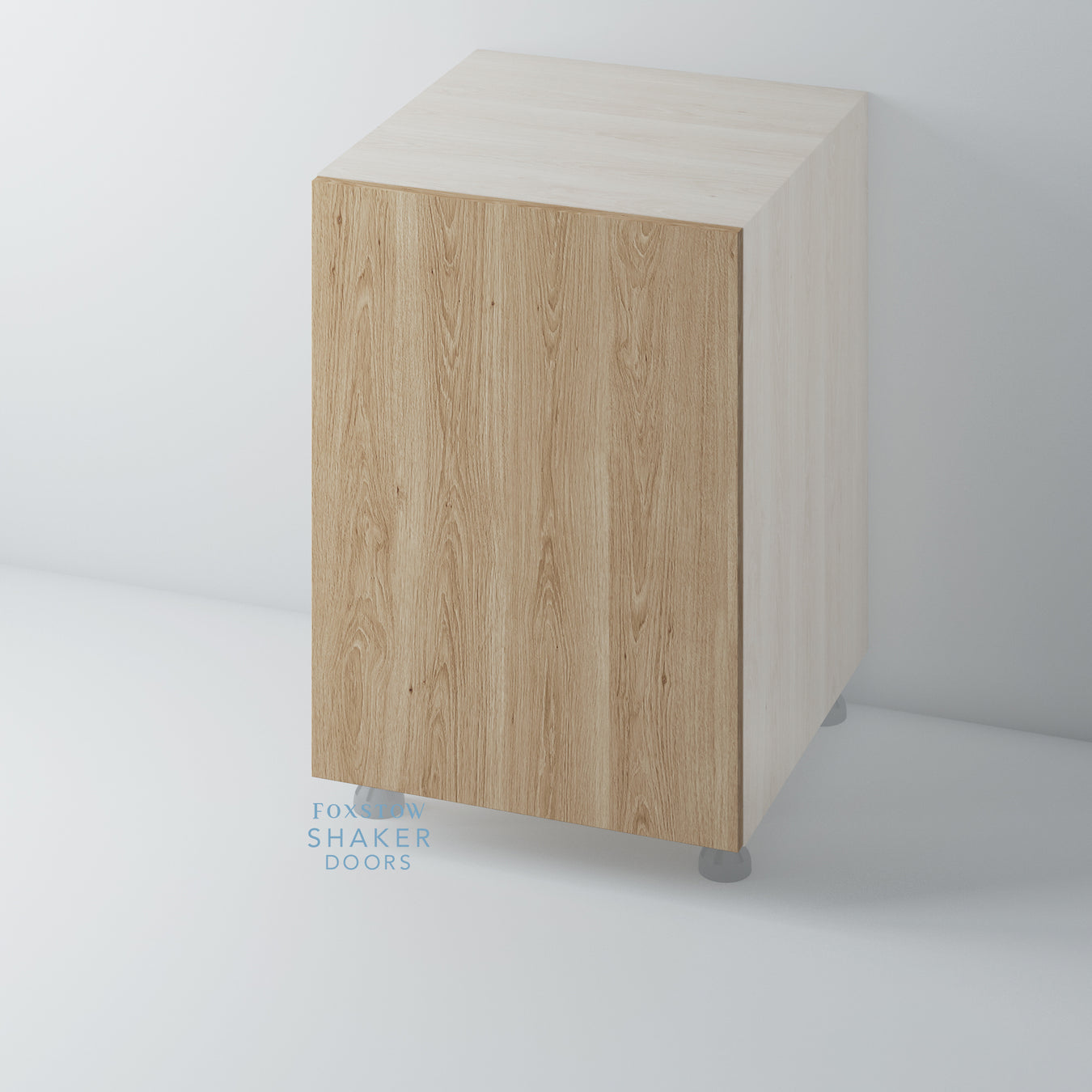 Oak Flat Panel Kitchen Doors for IKEA METOD