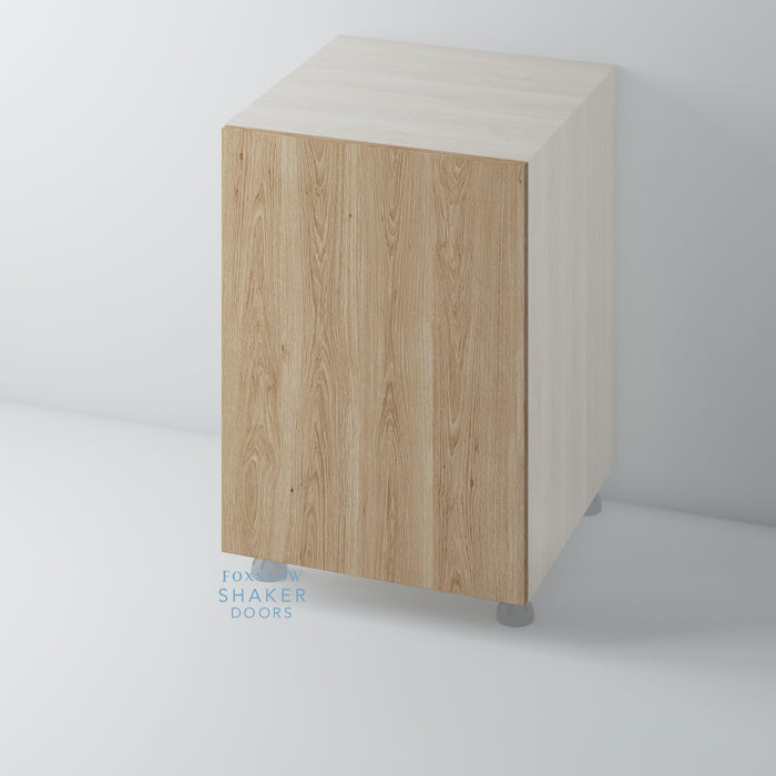Bare Oak Flat Panel Kitchen Door for IKEA METOD