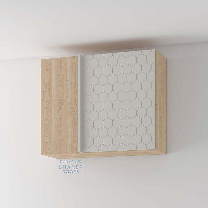 WASP Pattern Kitchen Door and Blanco Cabinet