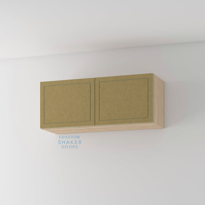Bare, Imitation Frame Kitchen Door and Blanco Cabinet