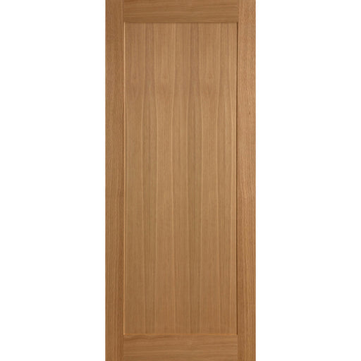 Single panel shaker door