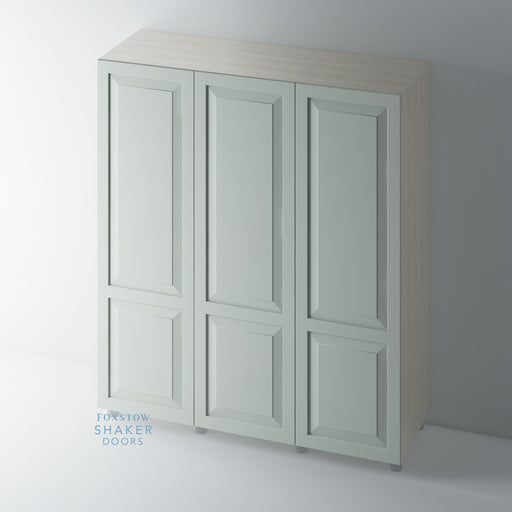 Painted 2 Panel Shaker Raised Panel Wardrobe for IKEA PAX