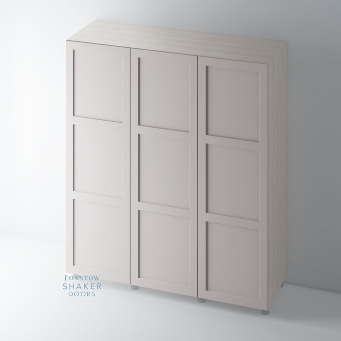 Painted, Shaker Wardrobe Door for IKEA PAX