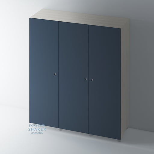 Painted Wardrobe Doors with Disc Insert for IKEA PAX