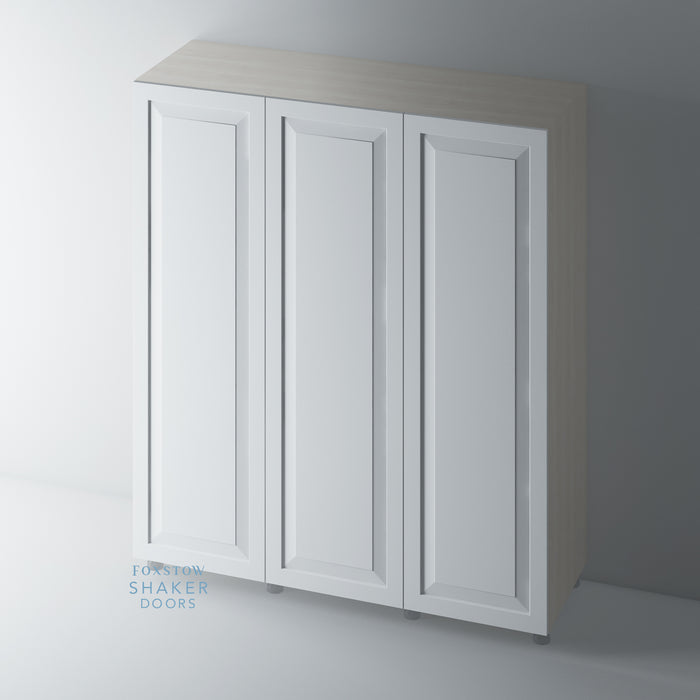 Primed Shaker Raised Panel Wardrobe Doors for IKEA PAX