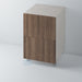 Walnut Veneer Flat Panel Kitchen Drawers for IKEA METOD