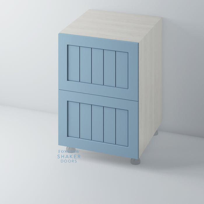 Painted Shaker Kitchen Drawer with Tongue & Groove Panel