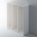 Primed Shaker Style Tall End Panels with Ogee Mouldings for IKEA PAX