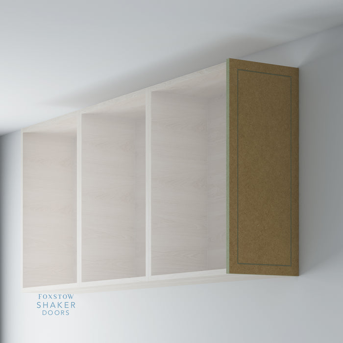 Bare Imitation Frame Kitchen Wall End Panels for IKEA METOD
