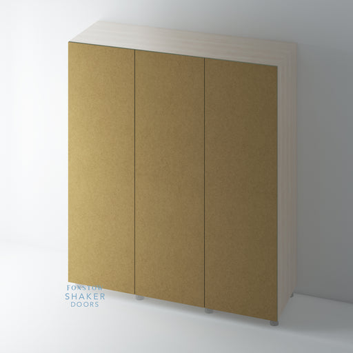 Bare Flat Panel Wardrobe Door for IKEA PAX