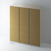 Bare Flat Panel J Groove Wardrobe Door for IKEA PAX