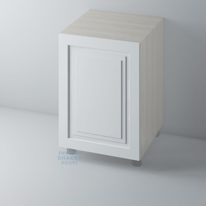 Primed Shaker Stepped Panel Kitchen Door for IKEA METOD