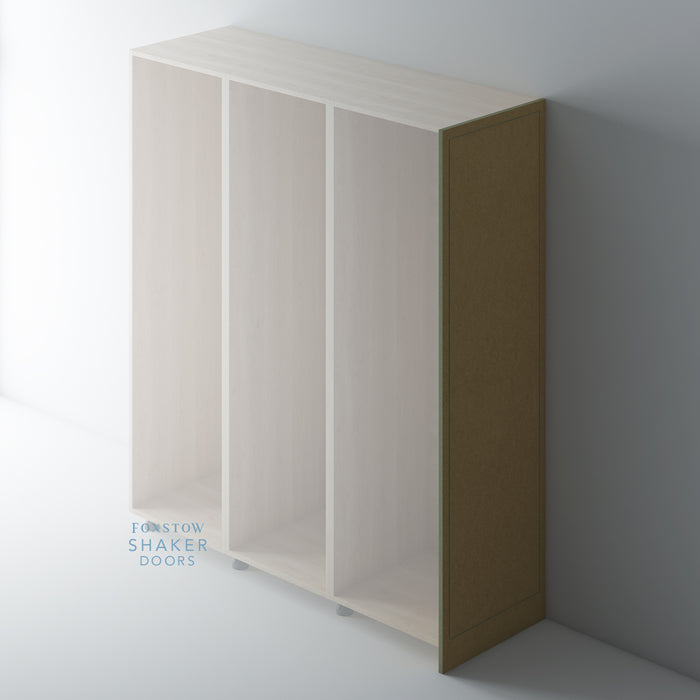 Tall Bare Imitation Frame Kitchen End Panels for IKEA METOD