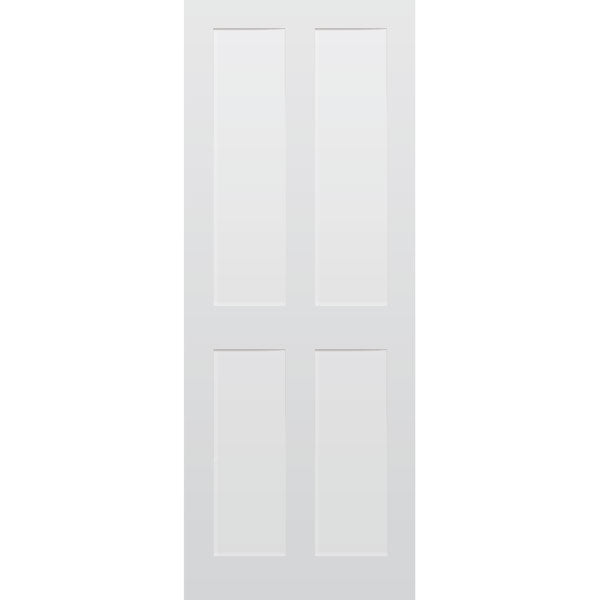 4 Panel Vertical Hardwood Shaker Door
