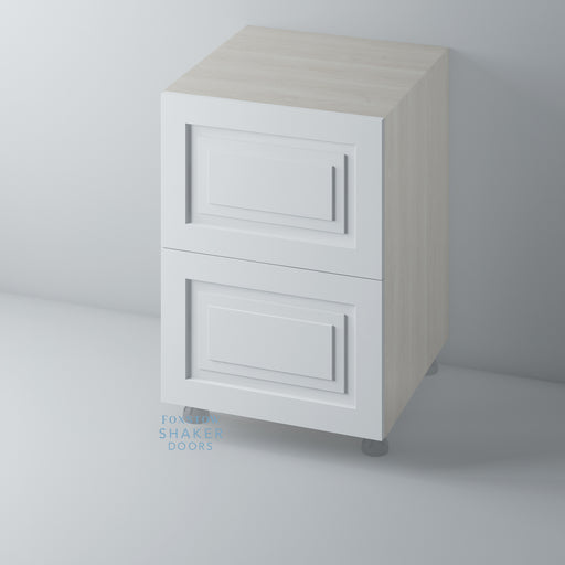 Primed Shaker Stepped Panel Kitchen Drawer for IKEA METOD