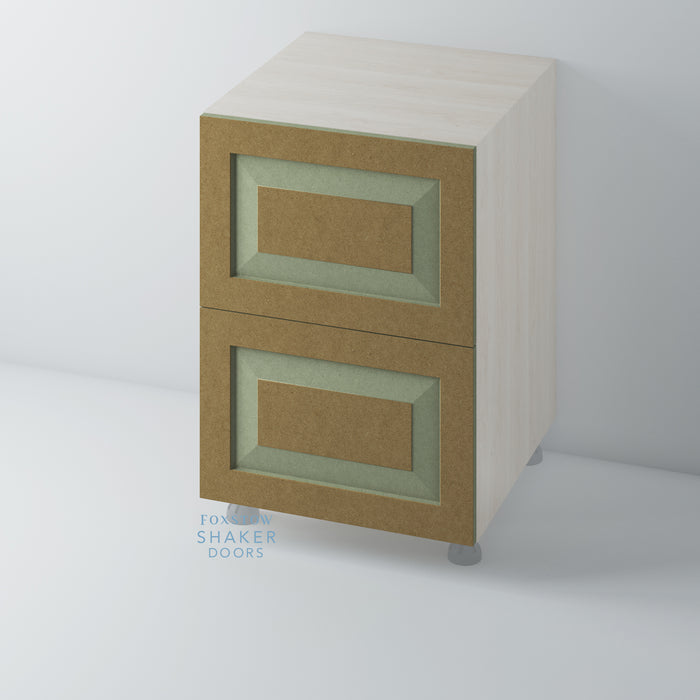 Bare Shaker Raised Panel Kitchen Drawer for IKEA METOD