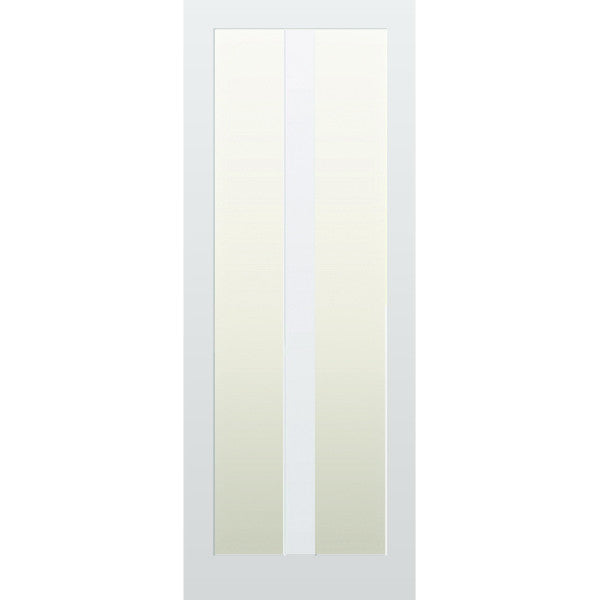 Glazed 2 Vertical Panel Hardwood Shaker Door
