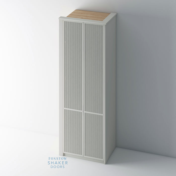 Painted, Slimline Shaker Reeded PAX Set